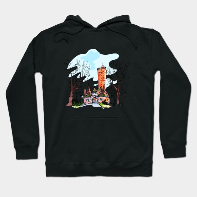 Copy of Rothenburg ob der Tauber, Bavaria Hoodie by kavalenkava